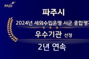 파주시, 경기도 세외수입 운영평가 2년 연속 우수기관…1,500만 원 확보