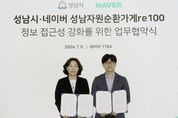 성남시 '자원순환가게re100' 22곳 정보 네이버 지도로 본다