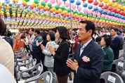 화성시의회, 화성 용주사 봉축법요식 참석... 부처의 자비로 시민의 안녕 기원