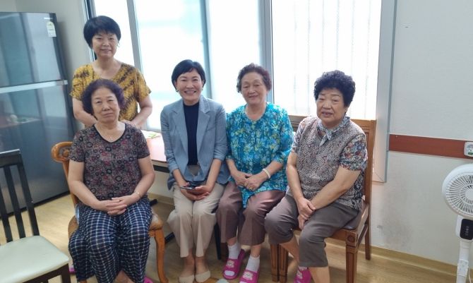 이채명 경기도의원 경로당ㆍ무더위쉼터 방문ㆍ점검