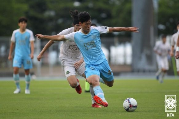 세종바네스FC전에서 멀티골을 기록한 대구FC 김리관.