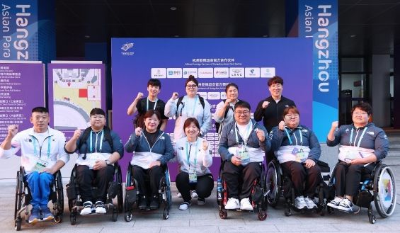 문화체육관광부장미란 차관 우리 선수단 응원