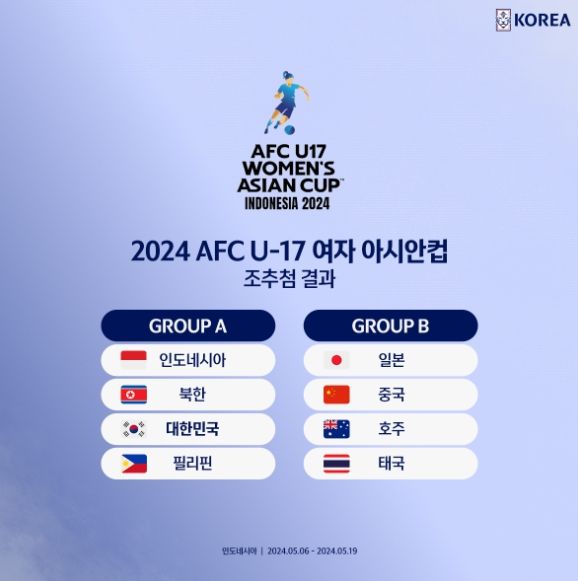 아시안컵서 북한과 A조 편성