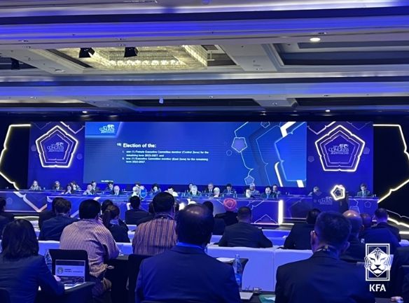 태국 방콕에서 열린 AFC 총회 현장.
