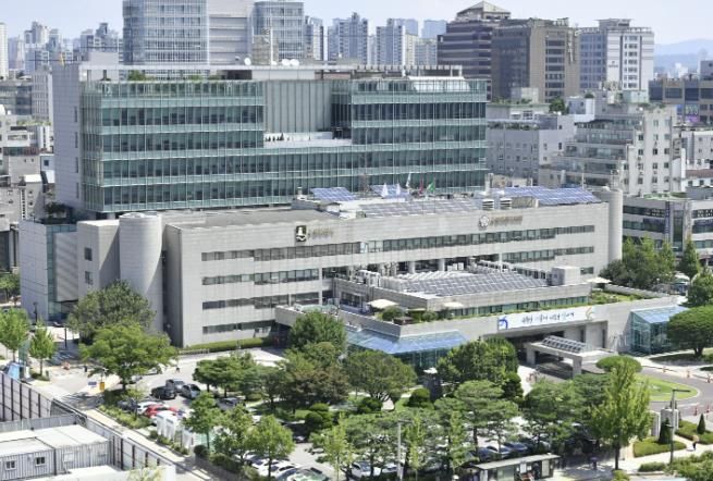수원시청사 전경