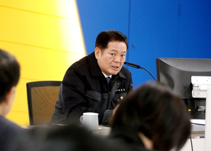 최대호 안양시장(12월 확대간부회의)