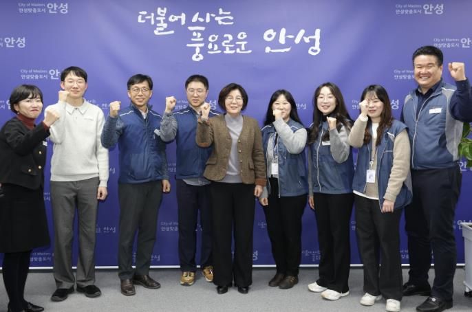 안성시-전공노 안성시지부, 2025년 노사 신년 간담회 개최