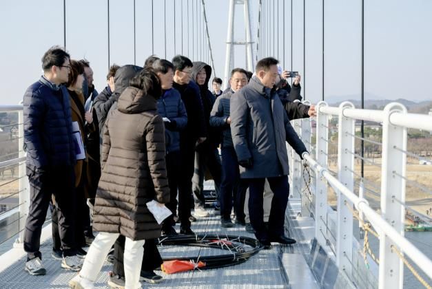 '여주 남한강 출렁다리' 준비 됐나?