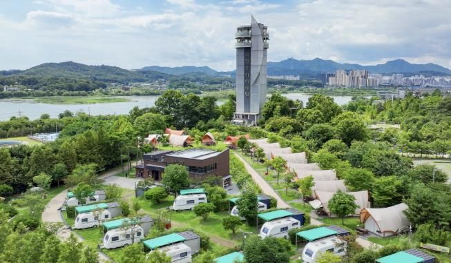 의왕시 왕송호수캠핑장