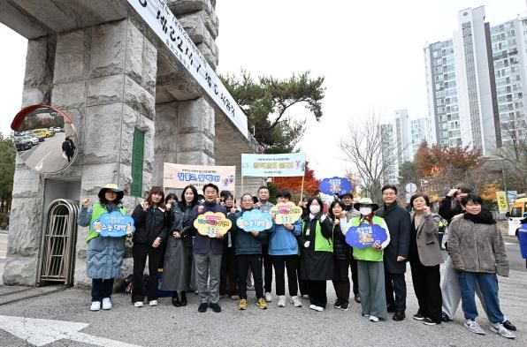 의정부시, 김동근 시장 수능 현장 찾아 수험생 격려