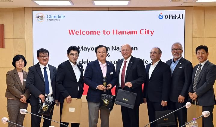 하남시-美 글렌데일시 대표단과 교류 시작, 글로벌 문화 국제교류 협력 논의