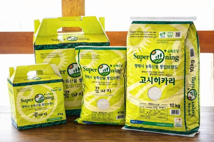 평택시 슈퍼오닝쌀, 고시히카리․꿈마지 밥맛 평가에서 우수성 입증